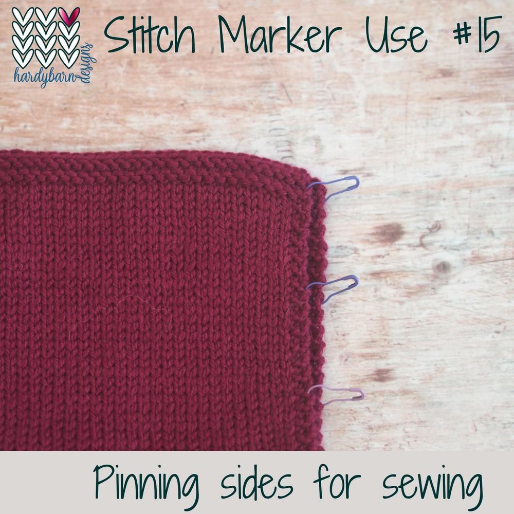 21 Uses for Stitch Markers in Knitting - Hardybarn Designs