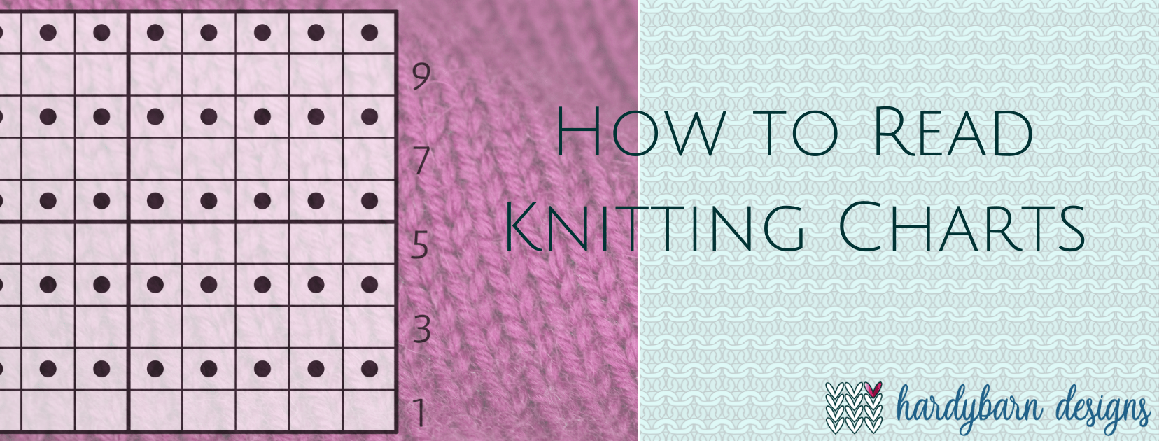 How to Read Knitting Charts - Hardybarn Designs